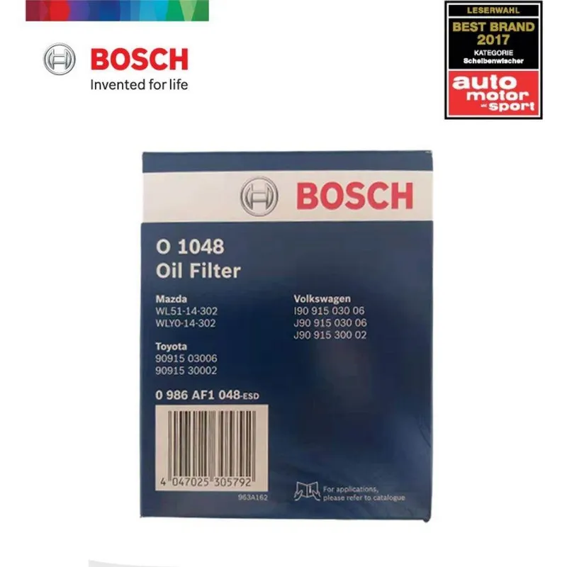 Lọc gió dầu động cơ Bosch 0986AF1048