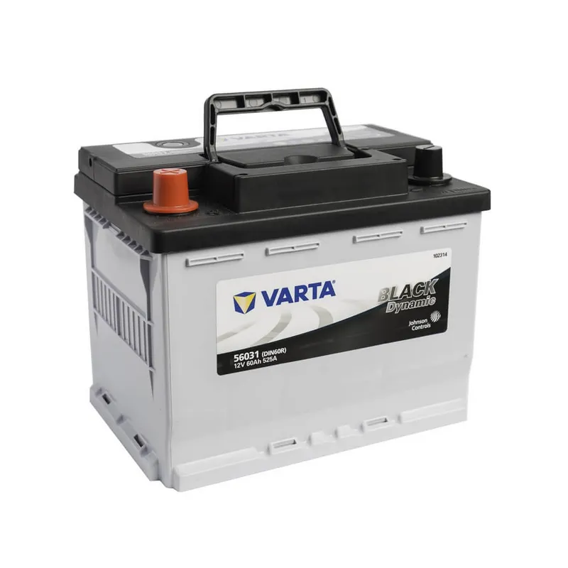 Ắc quy Varta 12V 60AH DIN 56031 cọc R MF7556