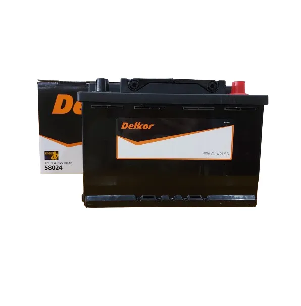 Ắc quy Delkor 12V 80AH DIN 58024