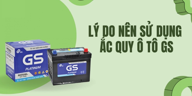 Tuổi thọ các dòng bình GS đều rất bền khi dùng đúng cách
