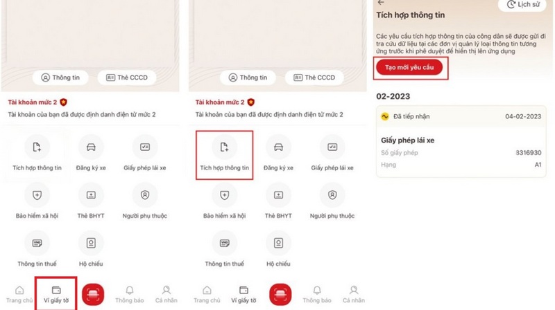 Hướng dẫn cách tích hợp đăng ký xe vào VNeID