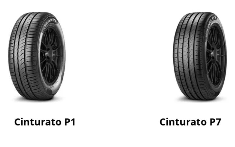 Cinturato P7 và P1 là hai dòng lốp thuộc phân khúc touring