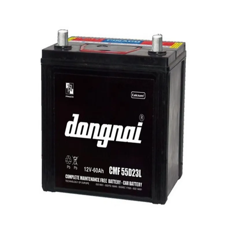 Ắc quy Đồng Nai Pinaco 12V 60AH CMF 55D23L