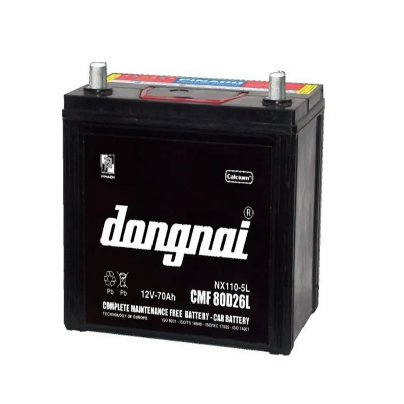 Ắc quy Đồng Nai Pinaco 12V 70AH CMF 80D26L