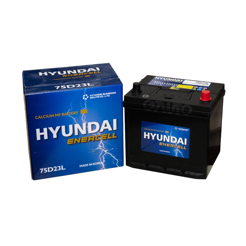 Ắc quy Hyundai Enercell 12V 65AH 75D23L