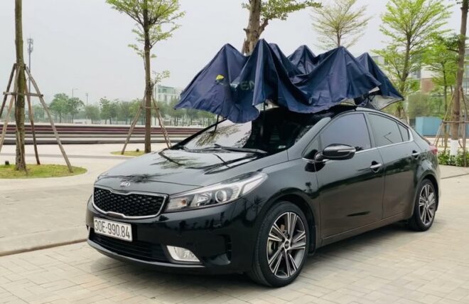 Dù che nắng ô tô, giải pháp bảo vệ nội thất và giảm nhiệt xe