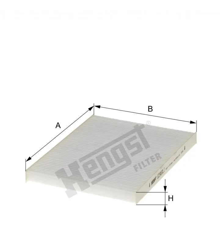 Lọc gió điều hòa tiêu chuẩn Hengst E2983LI