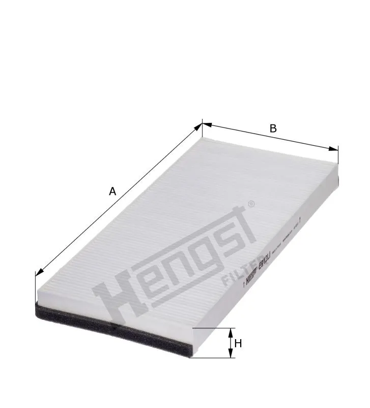Lọc gió điều hòa tiêu chuẩn Hengst E912LI