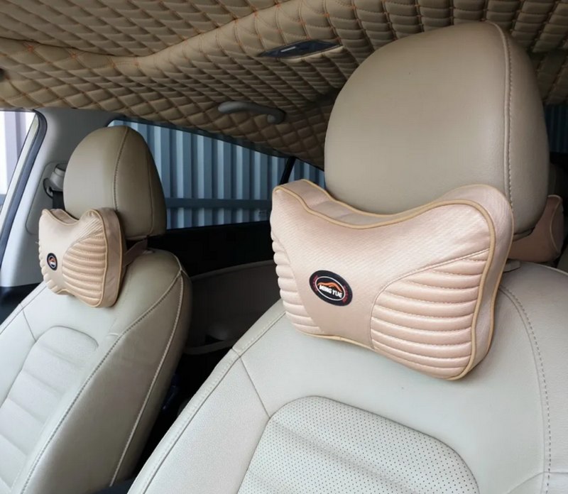 3. Gối tựa đầu tích hợp massage