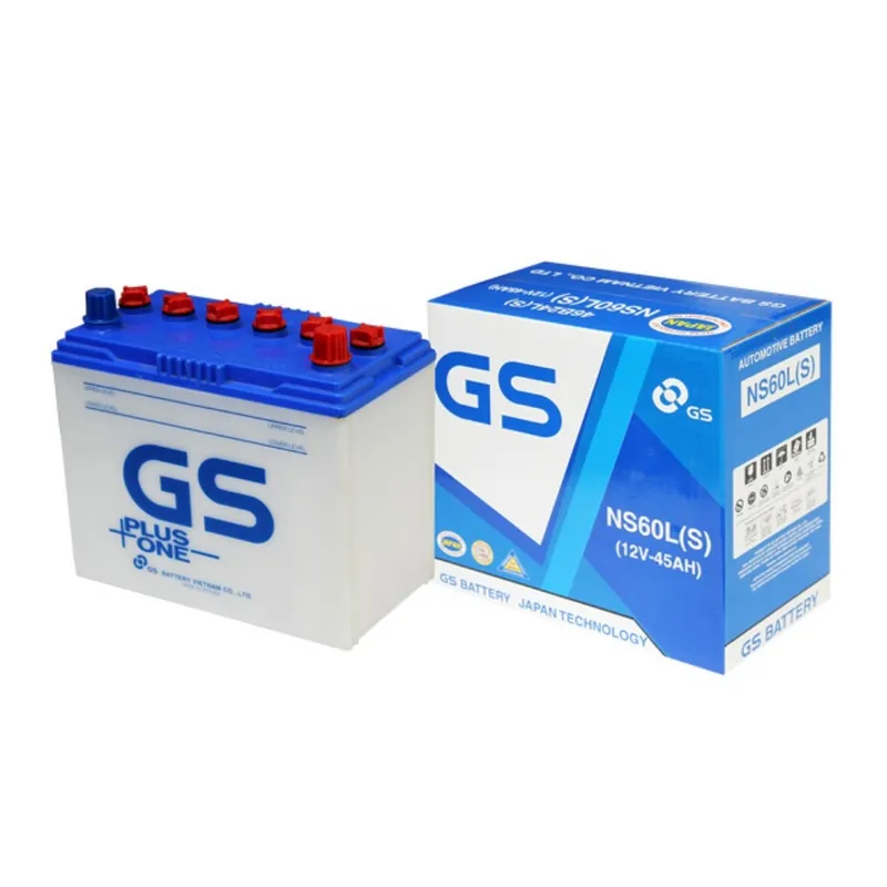 Ắc quy GS 12V 45AH NS60L(S)