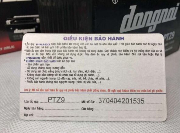 Ký hiệu ngày tháng trên ắc quy Đồng Nai: Hướng dẫn đọc đúng