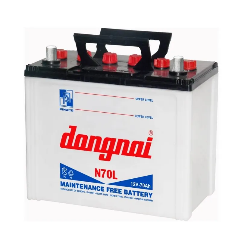 Ắc quy Đồng Nai Pinaco 12V 70AH N70L