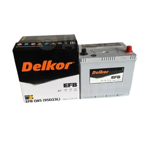 Ắc quy Delkor 12V 65AH Q85 95D23L EFB (Start-Stop)