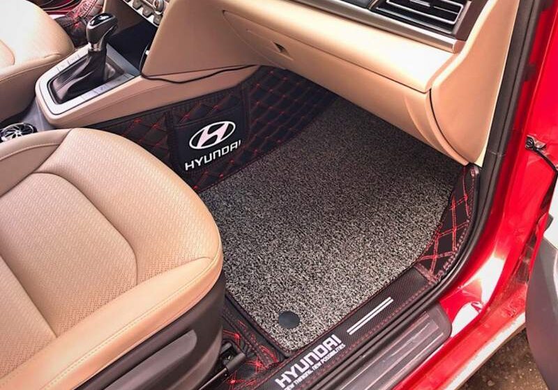 Thảm lót sàn ô tô 6D, nâng tầm nội thất và bảo vệ sàn xe hơi