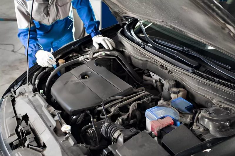 Bước 2: Kiểm tra tổng thể tình trạng khoang máy